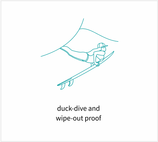 Kaiola Duck-Dive and Wipe-Out Proof Illustration