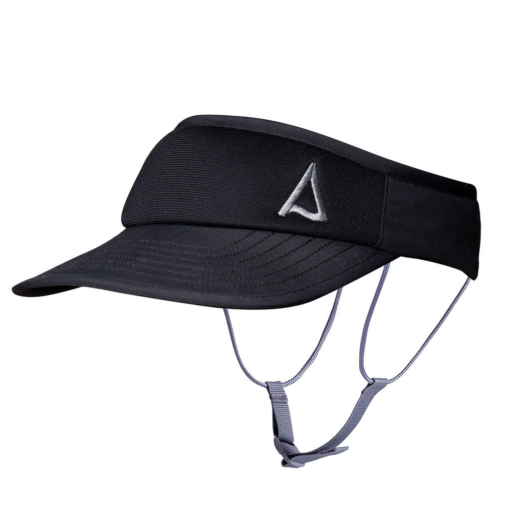 Kaiola Visor Surf Hat Pure Black