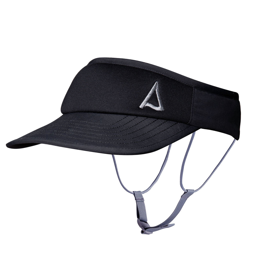 Kaiola Visor Surf Hat - Pure Black
