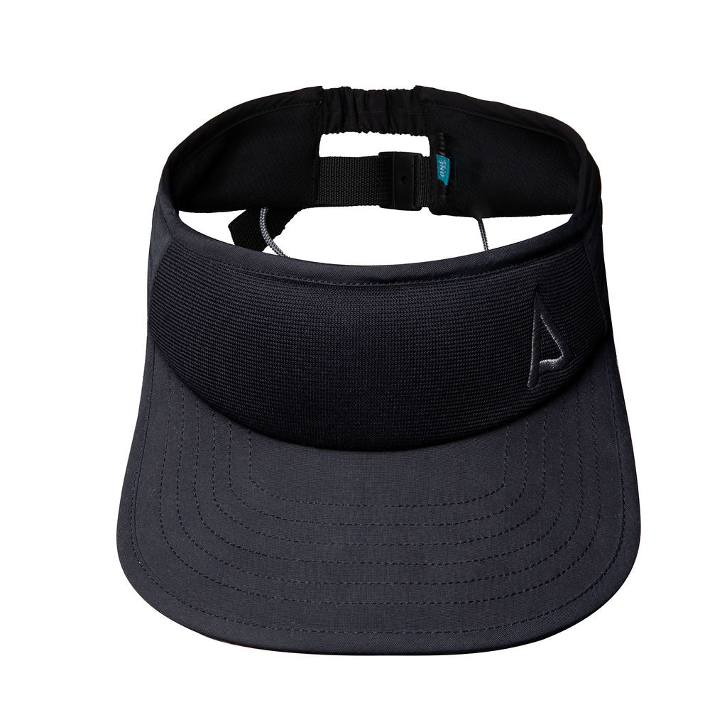 Kaiola Visor Surf Hat - Pure Black