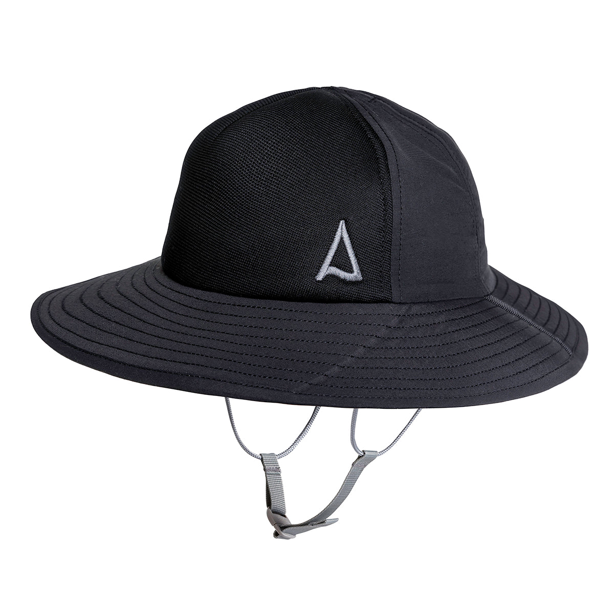 Kaiola Surf Bucket Hat - Pure Black