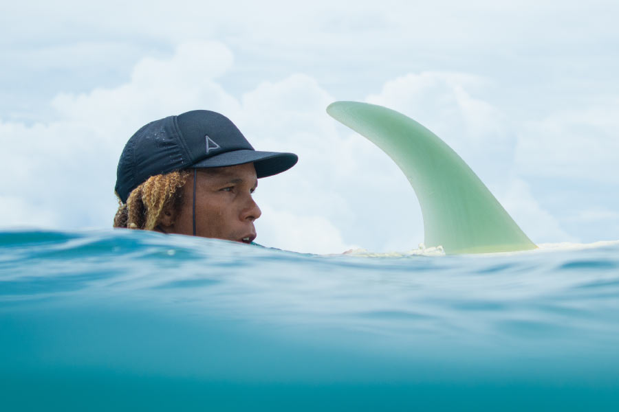 Kaiola Surf Hat - Pure Black