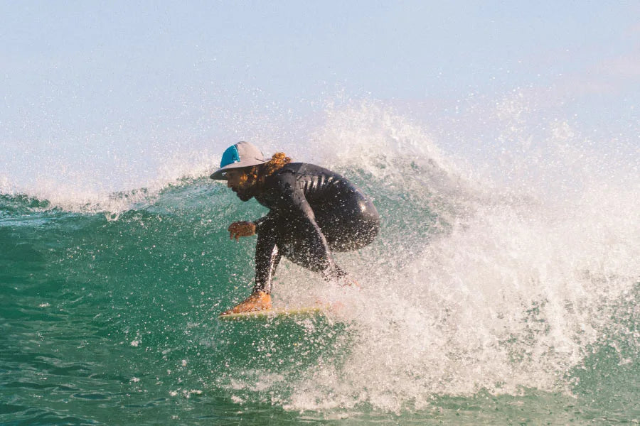 Kaiola Bucket Hat Misty Sea with Chinstrap