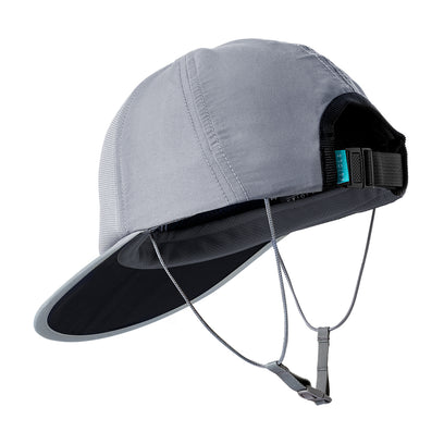 Kaiola Surf Hat Misty Grey With Yellow